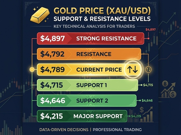 ราคาทองคำวันนี้ XAU/USD ติดแนวต้าน $4,800 รอผลเจรจาอเมริกา อิหร่าน